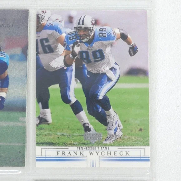 Frank Wycheck Football Card Lot Titans Autograph Inserts Chase Tennessee Vintage - Picture 11 of 16